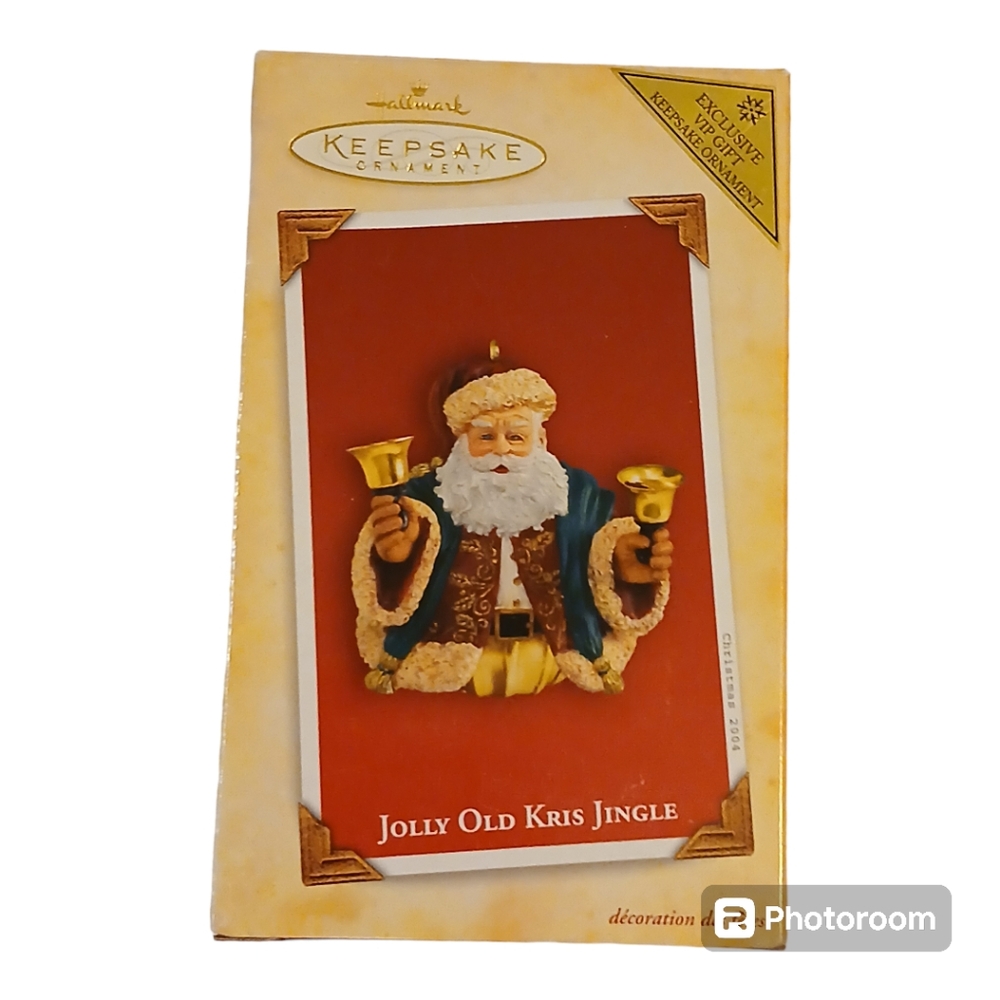 Hallmark Keepsake 2004 Jolly Old Kris Jingle Membership ornament VIP